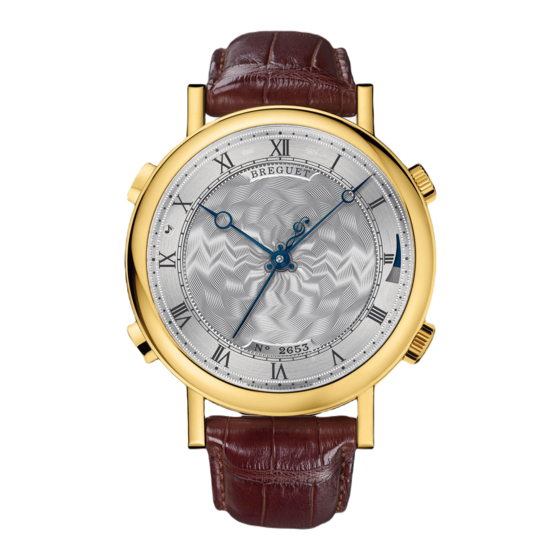 Breguet 7800 Instructions For Use Manual