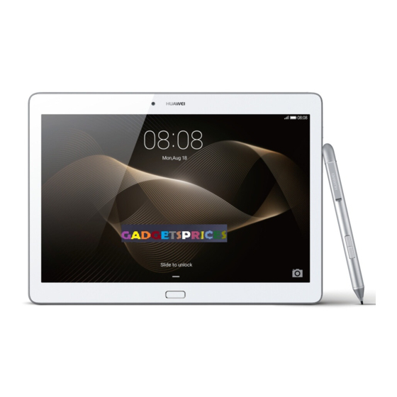 Huawei MediaPad M2 10.0 Quick Start Manual