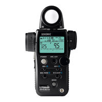 Sekonic DIGITALMASTER L-758DR Operating Manual