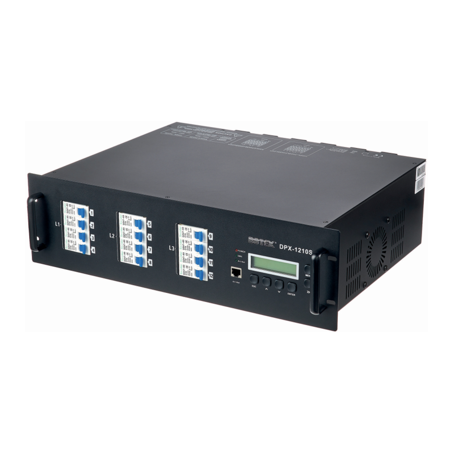 Botex DPX-1210H NET User Manual