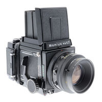 Mamiya RB67 Professional Instructions Manual