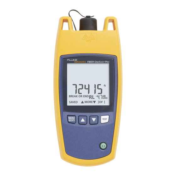 Fluke FQM-100-M Getting Started Manual