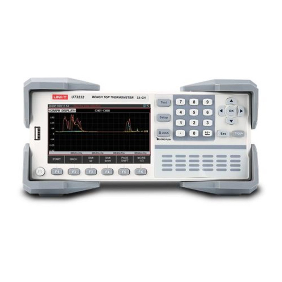 UNI-T UT3200 Series Manuals