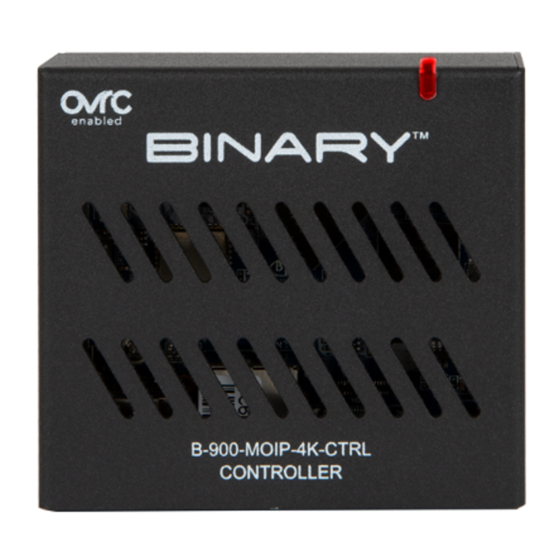 Binary B-900 Series Installation & Setup Manual