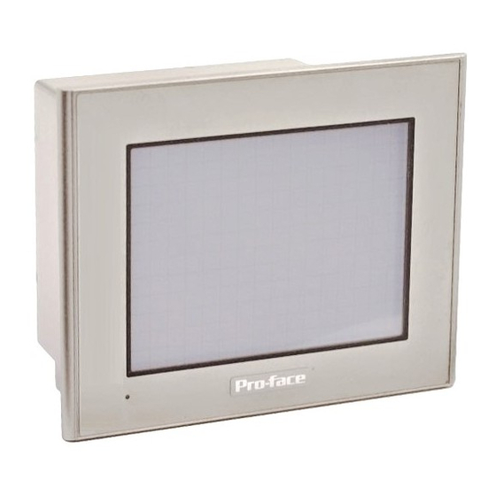 Pro-face ST-3200 Series Installation Manual
