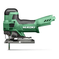 HIKOKI CJ 18DB Handling Instructions Manual