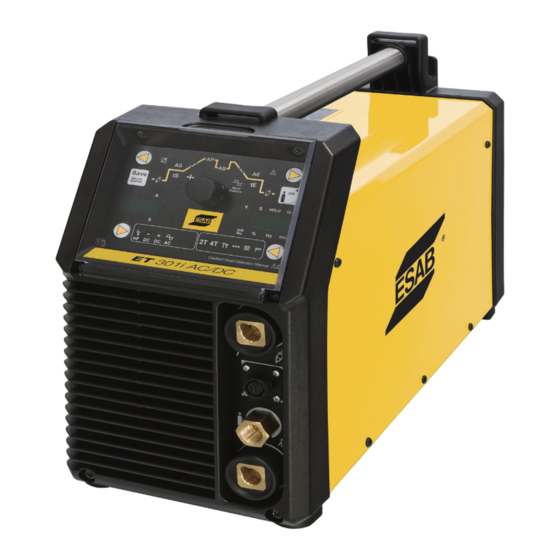 ESAB ET 301i AC/DC Operating Manual