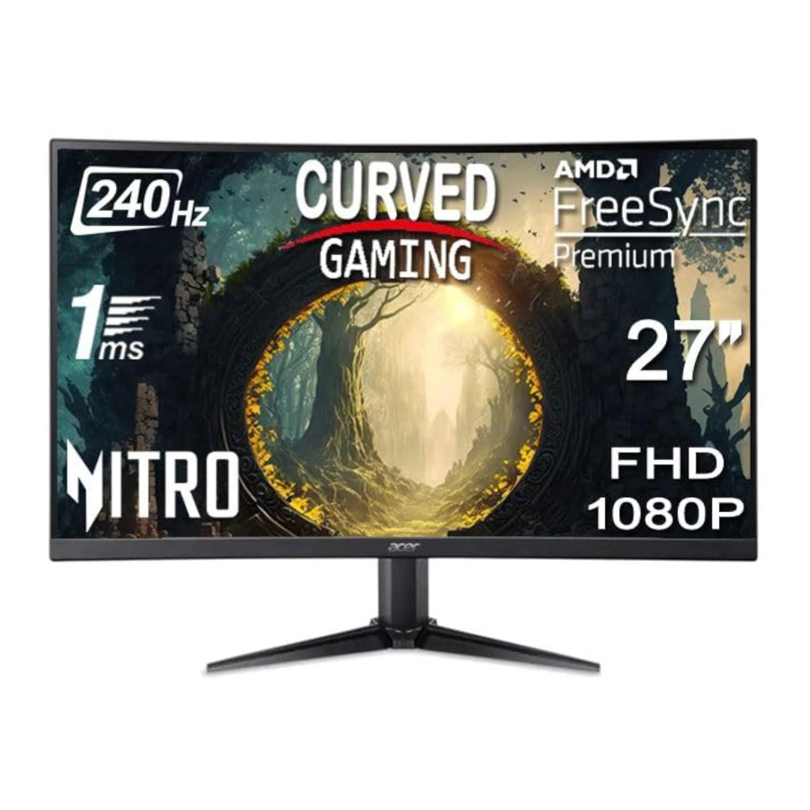 Acer ED271 - LCD Monitor Quick Start Guide