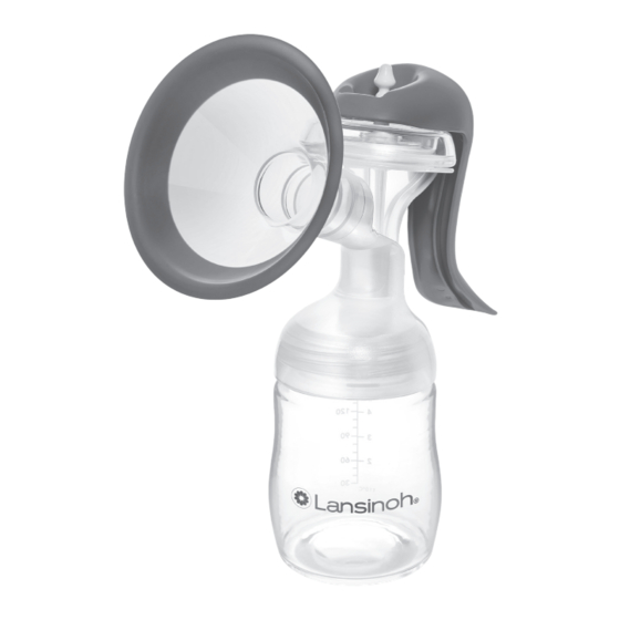 Lansinoh Manual Breast Pump Instructions For Use Manual