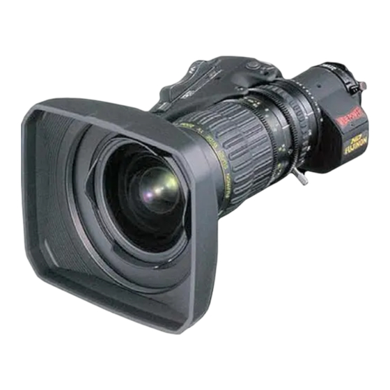 FujiFilm FUJINON ZA12x4.5BERM-M1 Manuals