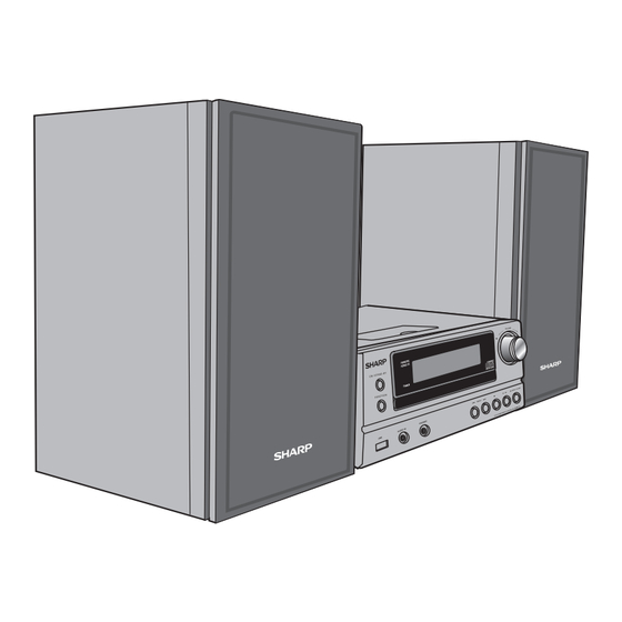 Sharp XL-DAB151PH(S) Operation Manual
