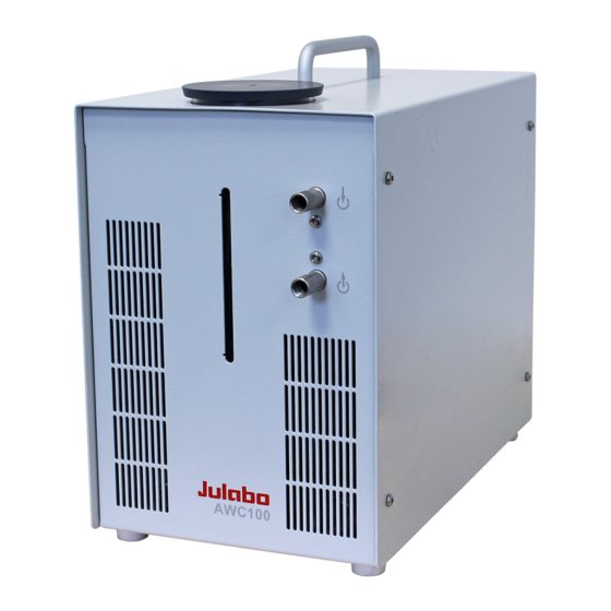 Julabo AWC100 Operating Instructions Manual