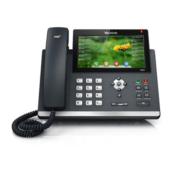 Yealink SIP-T48G User Manual