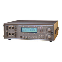 Audio Precision ATS-1 User Manual