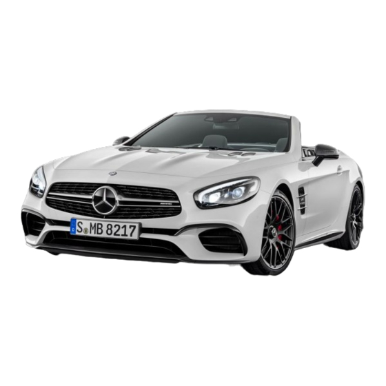 Mercedes-Benz SL 550 2019 Operator's Manual