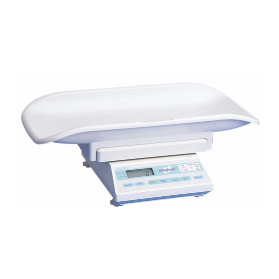 Medela BabyWeigh Quick Start Instructions