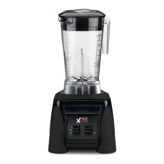 Waring Xtreme MX1100XTX Operating Manual