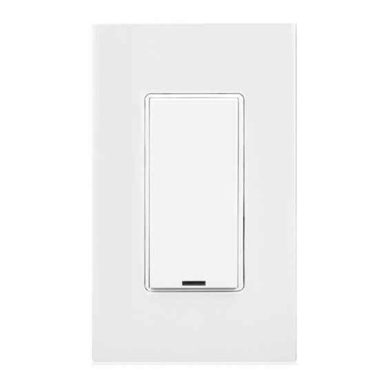 Leviton Intellect ZLDNK Quick Start Manual