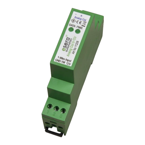 esera automation 11208 User Manual