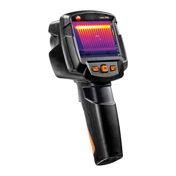 TESTO 865s Instruction Manual