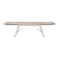 Essentials For Living NIXON EXTENSION DINING TABLE Assembly Instructions