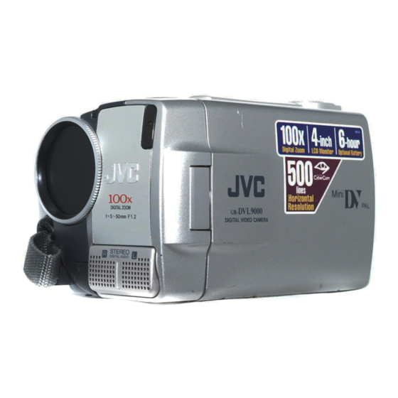JVC GR-DVL9000U Instructions Manual