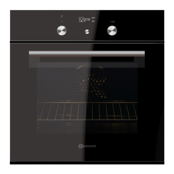 Bauknecht BLCE 7106 User And Maintenance Manual