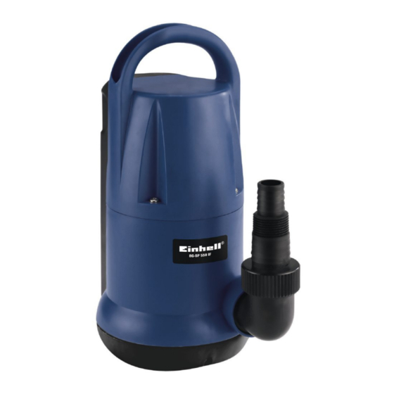 EINHELL BG-SP 550 IF Original Operating Instructions