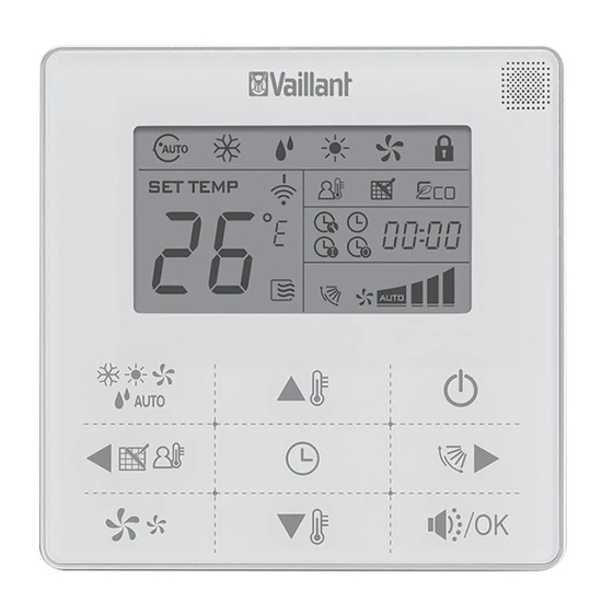Vaillant Regler VA 1-WC WK Manual