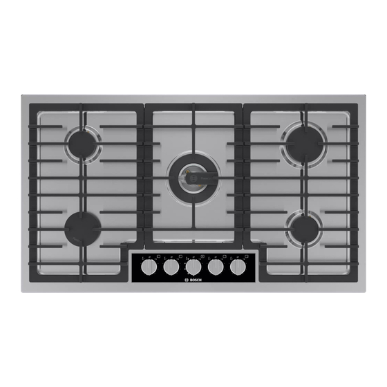 Bosch NGMP659UC Installation Instructions Manual