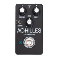aion ACHILLES AMP OVERDRIVE Manual