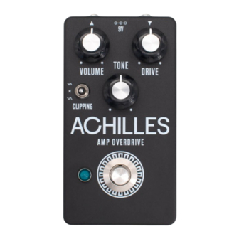 aion ACHILLES AMP OVERDRIVE Manuals