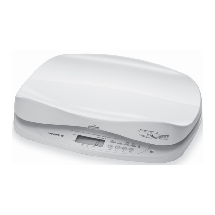 Medela BabyWeigh - Scale Manual