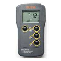 Hanna Instruments HI 935005N Instruction Manual