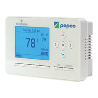 Pepco Energy Wise Rewards Thermostat Homeowner's Manual