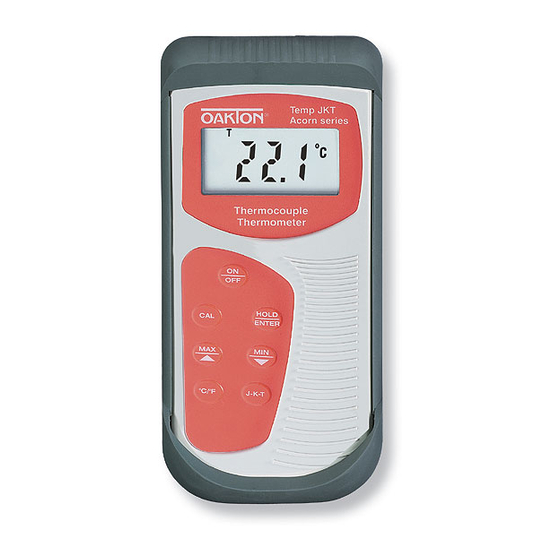 Oakton Acorn Temp TC Specification