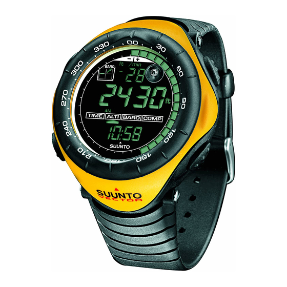 Suunto Navitec Instruction Manual