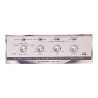 Stromberg-Carlson ASR-220C Instructions For Installation Manual