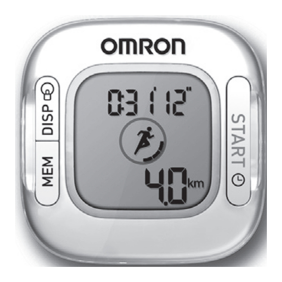 Omron HJA-313 Instruction Manual