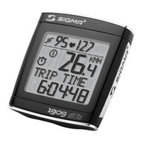 SIGMA SPORT Topline BC 1909 HR User Manual