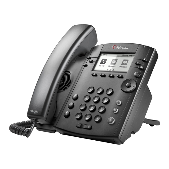 Polycom VVX 300 Series Quick Tips