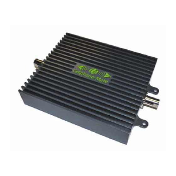 Cellphone-Mate SureCall CM2000-WL 60dB User Manual