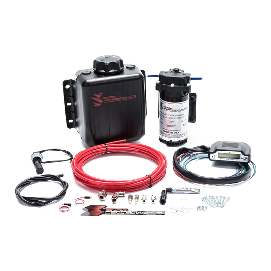 Snow Performance BOOST COOLER 320 Quick Start Manual