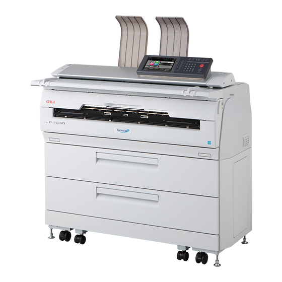 Oki Teriostar LP-1040-MF Quick Reference Manual