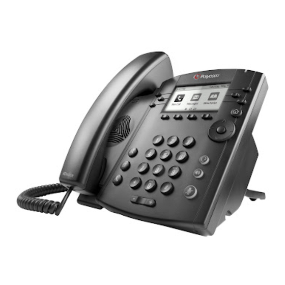 Polycom VVX 300 Series Quick Tips