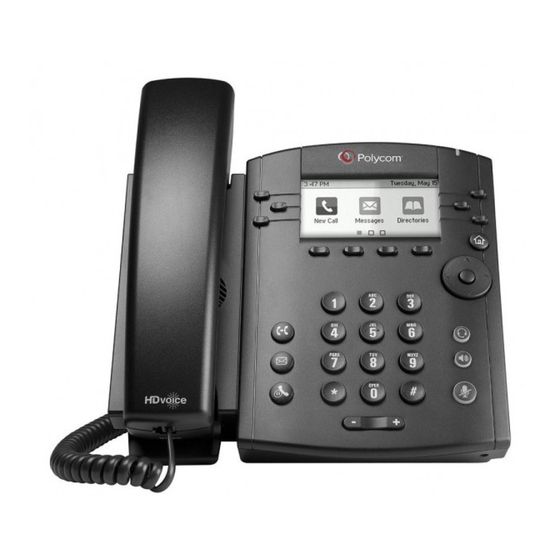 Polycom VVX 300 Series Quick Tips