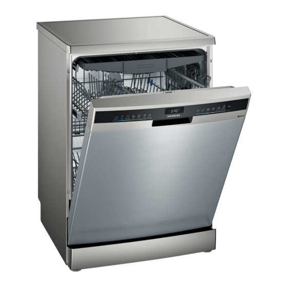 User Manuals: Siemens SN23EI14CE Dishwasher