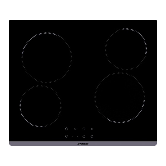Brandt BPV242 Instruction Manual
