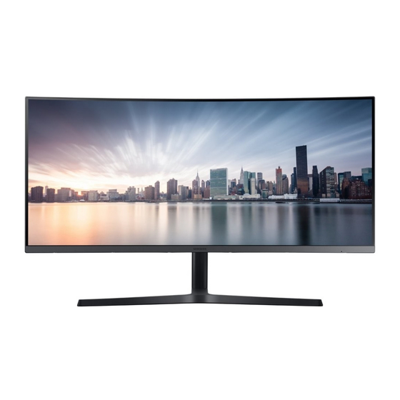 Samsung C34H890WJ Series User Manual