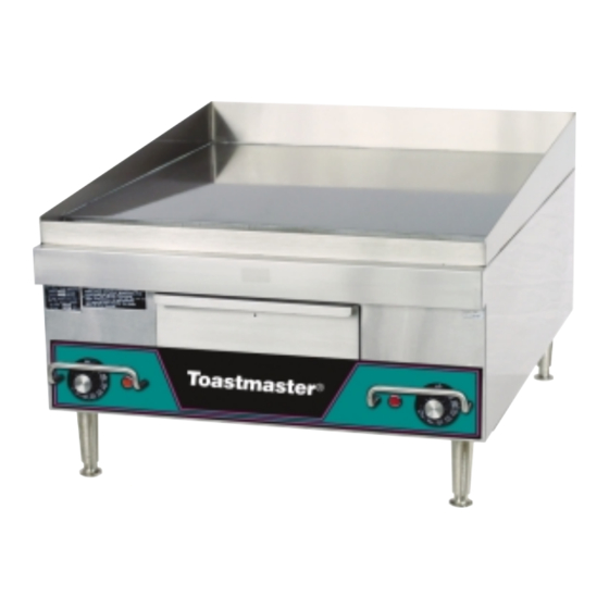 User Manuals: Toastmaster TECG732467 Electric Griddle